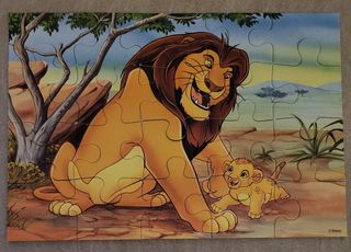 Ravensburger Puzzle Re Leone 2x20 pezzi