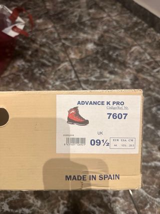Botas Bestard Advance K Pro Rojas
