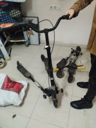 Patinete Plegable Negro