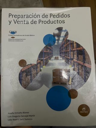 Preparación de pedidos y venta de productos