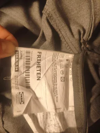 Fondello originale Ikea per divano letto Frehiten grigio