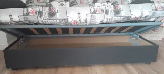 Sofá Cama  Tela Diseño Urbano