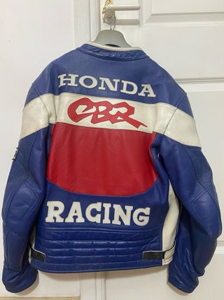 Giacca da Moto in Pelle da Uomo