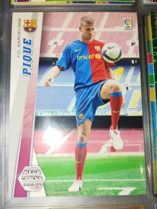 Cromo Mega Cracks 2008/09 Piqué