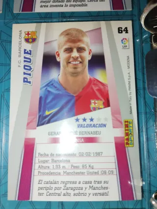 Cromo Mega Cracks 2008/09 Piqué