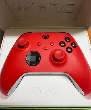 Mando Xbox Carbon Black, red y blue