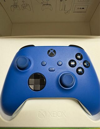 Mando Xbox Carbon Black, red y blue