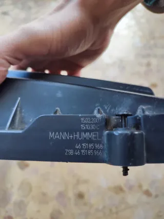 Tapa caja filtro aire + tubo audi a3 diesel