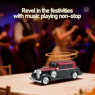 Altavoz Bluetooth WSTER WS-1934 Coche Clásico