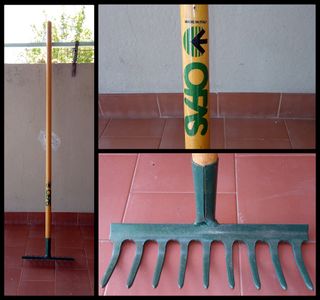 Rastrello OFAS 9 denti in acciaio