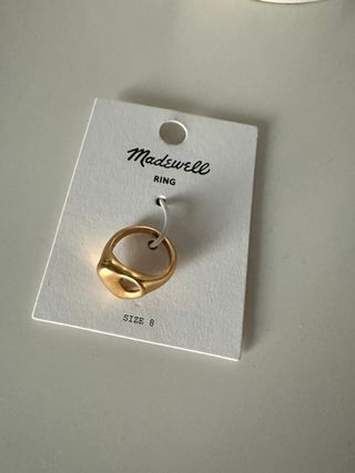 Anillo Madewell Dorado