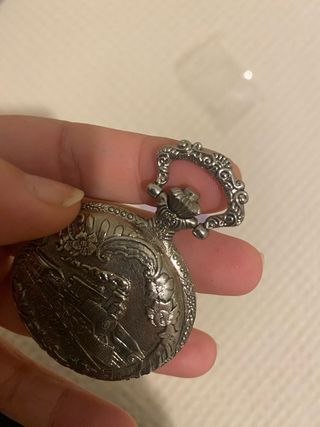 Reloj de bolsillo antiguo tren
