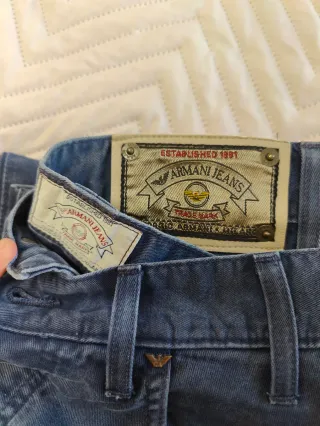 Pantalón vaquero Armani azul