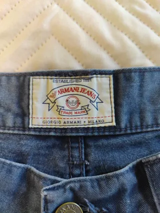 Pantalón vaquero Armani azul