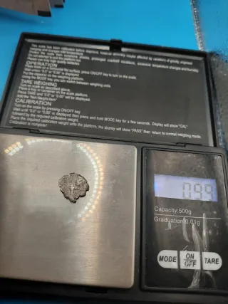 1/2 Real Potosí Carlos II