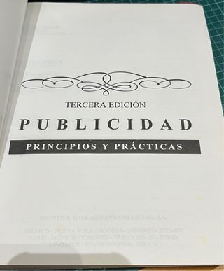PUBLICIDAD PRINCIPIOS Y PRÁCTICAS