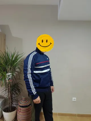 Chaqueta Adidas Vintage 70s/80s Azul