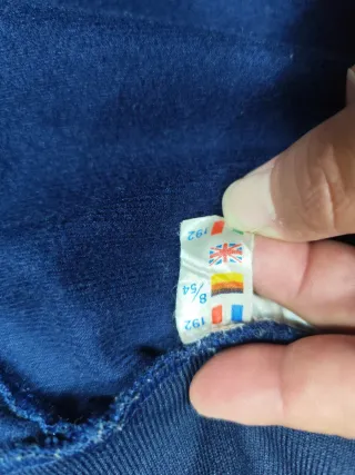 Chaqueta Adidas Vintage 70s/80s Azul