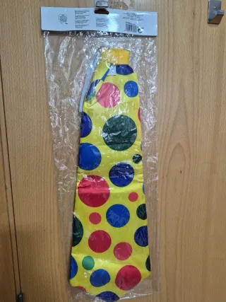 Corbata de payaso para disfraz
