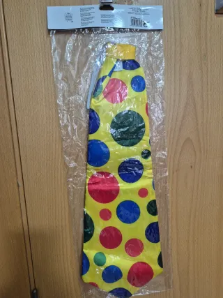 Corbata de payaso para disfraz