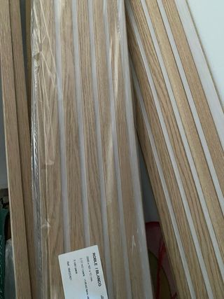 Lamas Palillería Roble y Blanco Leroy Merlin