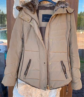 Chaqueta Zara Beige Talla L