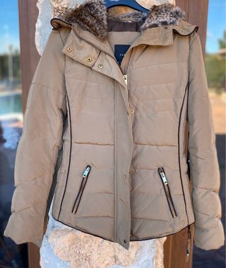 Chaqueta Zara Beige Talla L