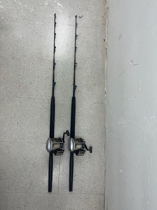 2 Cañas de Pescar Ryobi electricas