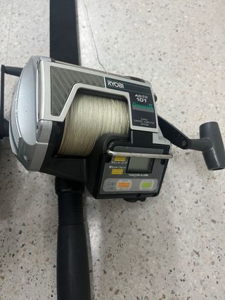 2 Cañas de Pescar Ryobi electricas