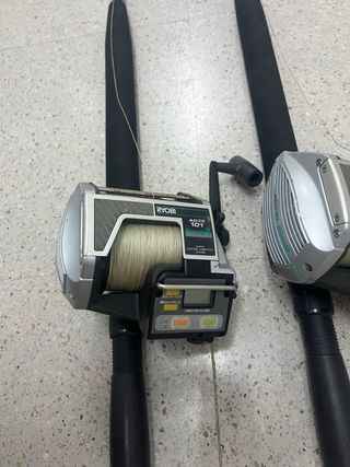 2 Cañas de Pescar Ryobi electricas