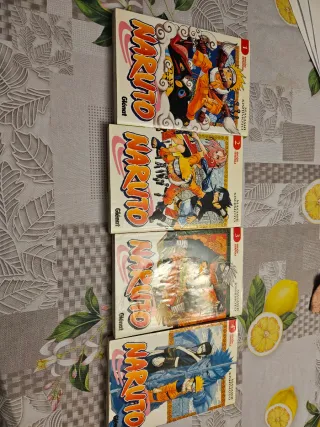 Libros Naruto 1-4 Glénat