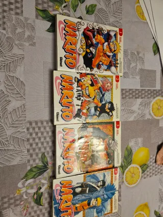 Libros Naruto 1-4 Glénat