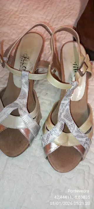 Lote 3 pares sandalias mujer