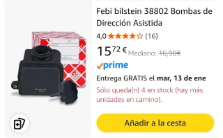 Lote Recambios Coche NUEVOS Hella,SKF,Febi,Motul