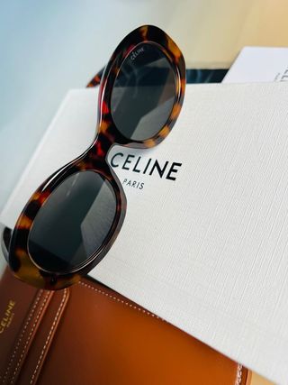 Occhiali da Sole Tortora Ovali