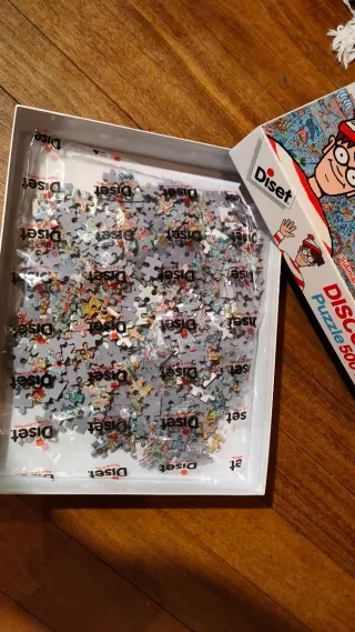 Puzzle Wally Submarinistas del mar profundo 500 pi