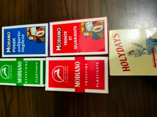 Modiano Carte da Gioco - 5 Mazzi