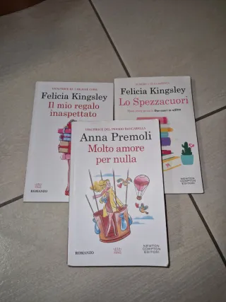 Set di 3 libri di Felicia Kingsley e Anna Premoli