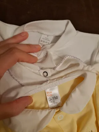 Conjunto 3 peças bebé: babygrows e camisola