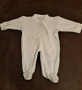 Conjunto 3 peças bebé: babygrows e camisola