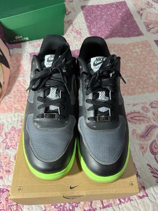 Nike Air Force 1 Negro/Verde