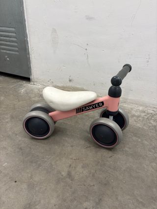 Triciclo Bebe Sawyer Rosa. Primer triciclo
