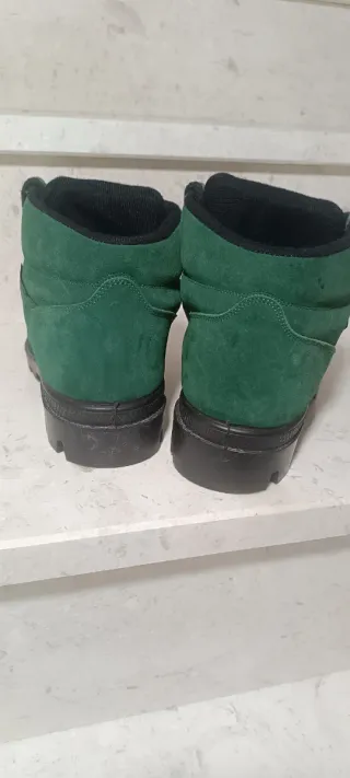 Palladium Scarpe Verdi e Nere