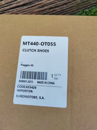 ZAPATAS EMBRAGUE PIAGGIO ZIP