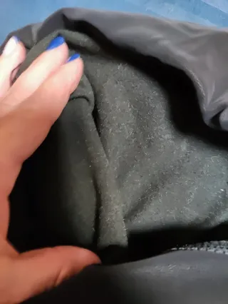 Leggings efecto cuero M