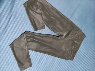 Leggings efecto cuero M