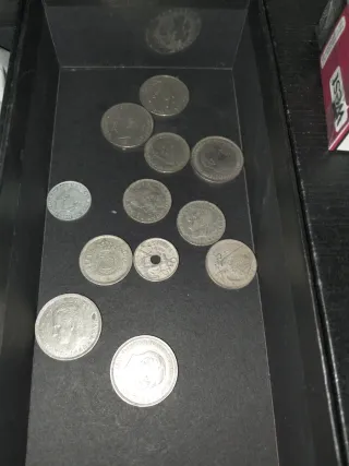 Lote de monedas antiguas