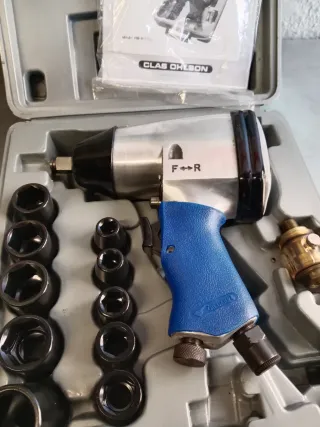 Kit pistola impacto neumática 1/2"