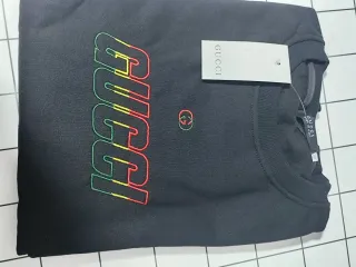 Sudadera Gucci Talla M Negra Bordada