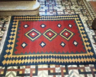 Tappeto Kilim in Lana 150x110
